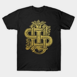 Victorian IHS Christogram Symbol T-Shirt